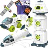 COOLDUCK Space Shuttle Toy with Lights & Sound & Astronaut