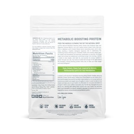 LynFit Nutrition Metabolic Boosting Natural Whey Lactose & Sugar-Free Protein w/Prebiotic Fiber | Vanilla Dream | 30 Servings