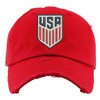 USA Soccer Hat Embroidered Dad Hat Team Fans US Flag