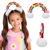 Rainbow Butterfly Flower Hair Clip Kit Crazy Hair Day