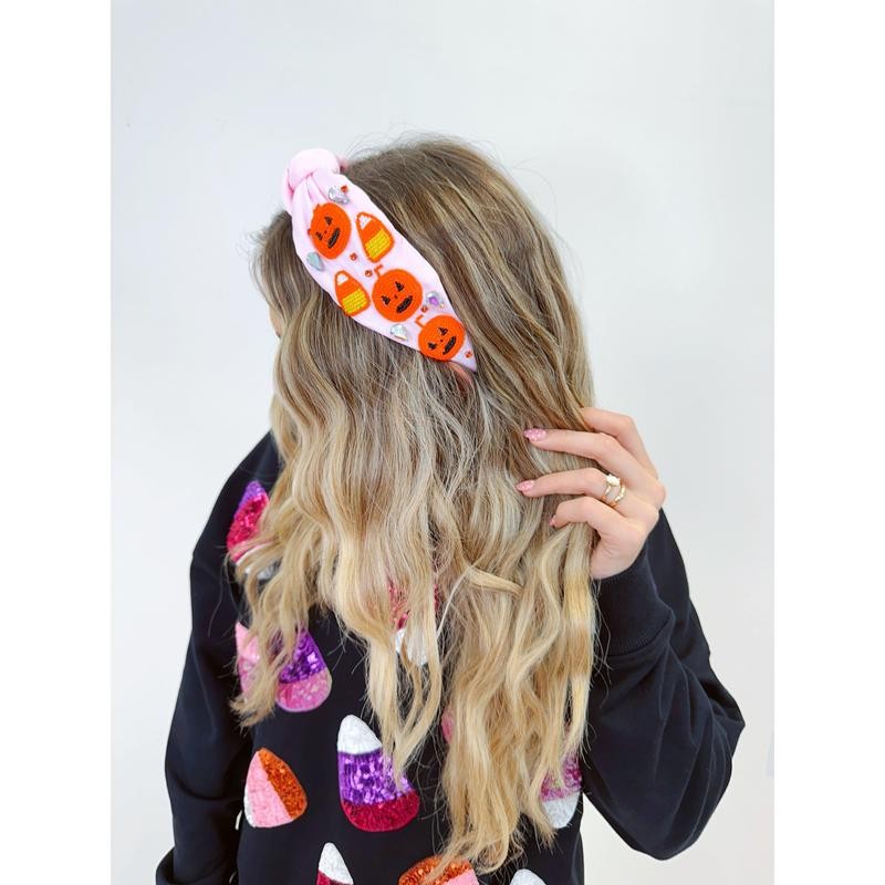 Candy Corn Cutie Headband:_Orange