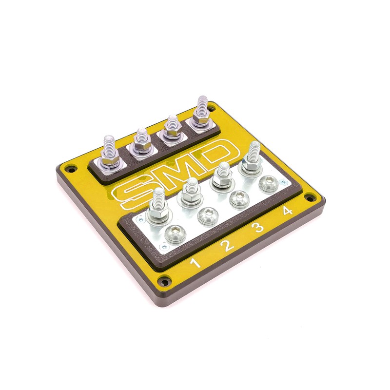 PLESIU SMD Quad XL ANL Fuse Block (Aluminum)