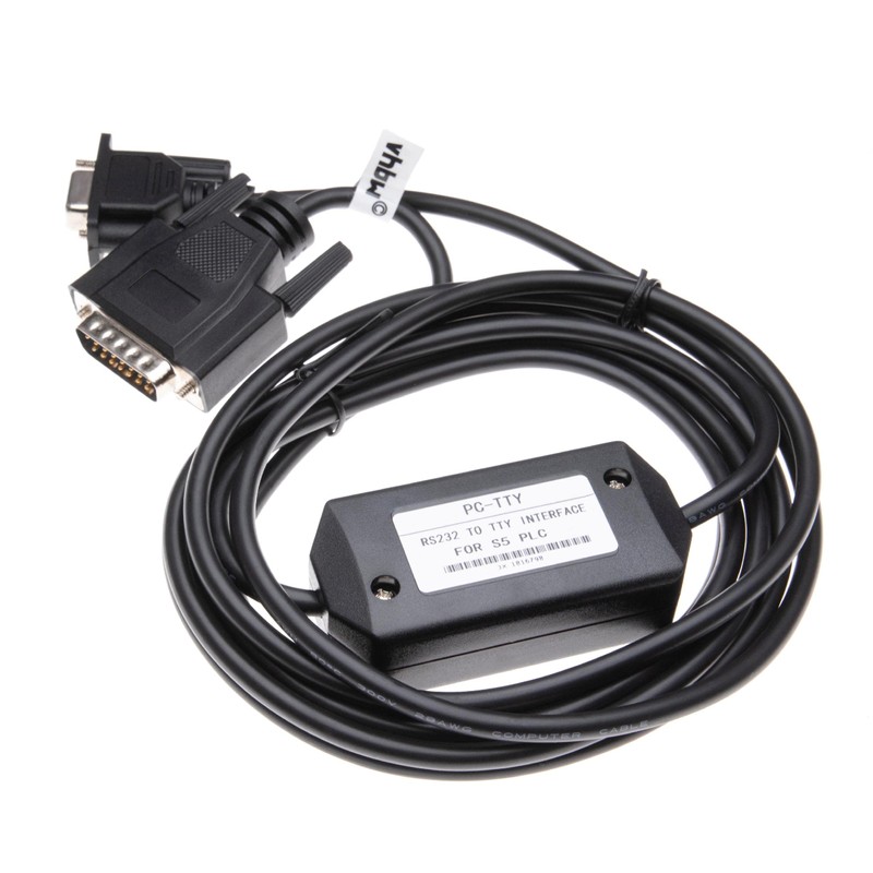 vhbw Serial Adapter Programming Cable RS-232 Compatible with Computers and