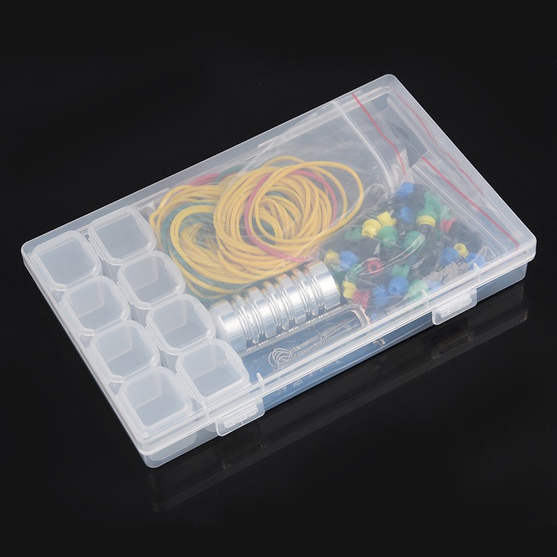 Professional Rubber Bands Tattoo Handle Cleaning Brush Tools Set Tattoo