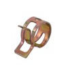 sourcing map Pack of 10 12 mm Bronze Spring Hose
