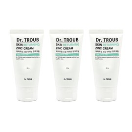 Seedmul Dr.Trup Skin Seedmall Naedonnaesan Review Efficacy Returning Zinc Cream 60ml 3pcs / 시드물 닥터트럽 스킨 씨드몰 내돈내산 후기 효능 효과 리터닝 징크 크림 60ml 3개