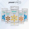 Powerone P13 Hearing Aid Batteries 6 Pack Long Lasting Zinc