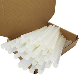 FZGUSYAF Hot Glue Sticks 11 x 180 mm Transparent Glue for 11 mm Hot Glue Gun - Pack of 45