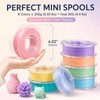 8 Pastel PLA Filament Bundle, 2KG 3D Printer Filament 1.75mm