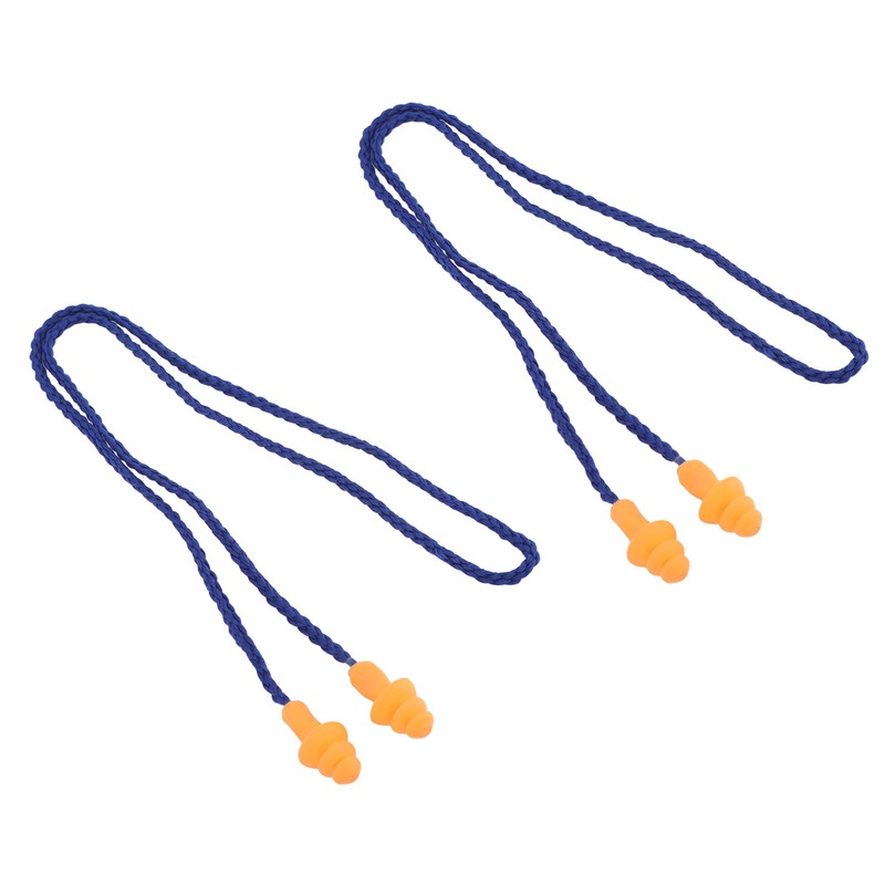 2Pcs Earplug Soft Silicone Ear Plug Tree Design Noise Reduction