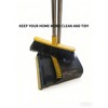 Broom and Dustpan Set with Long Handle - Upright Dustpan