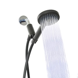 Sproos - Handheld Shower Head, High Pressure, 3 Spray Functions Plus Pause, Extra Long 70 Inch Hose - Eco-friendly Materials - Easy DIY Installation - High Pressure Performance - Black