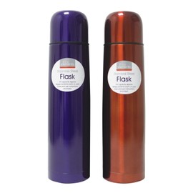 Fine Elements 1ltr Stainless Steel Flask - Gloss