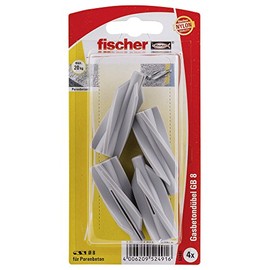 fischer 052491 K self-service card, contents: 4 x aerated concrete dowels GB 8