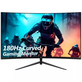 Z-EDGE 24 inch 1080P 180Hz 1ms FreeSync HDMI DisplayPort Curved Gaming Monitor