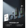 LEKATO Wireless XLR Microphone Transmitter Receiver, 2.4GHz Wireless Microphone System