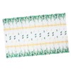 Kisangel Eucalyptus Leaf Table Cover Elegant Dining Table Decoration for