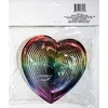 Wind Twister Garden Decoration: Rainbow Heart