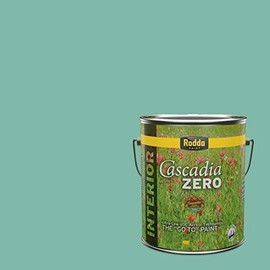 Rodda Paint CASCADIA ZERO Interior Satin Paint & Primer in One, 1-Gallon, Calmness