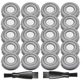 20PCS Pitbull Shaver Replacement Blade for Skull Shaver Replacement Heads, Skull Shaver Replacement Blades for Pitbull Gold Replacement Blades, Pitbull Skull Shaver Replacement Blade, Bald Man Gifts