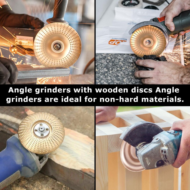 Wood Grinding Disc, Angle Grinder, Wood Cutter for Angle Grinder,