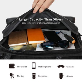 KEMIMOTO PRO Overhead Roof Bag, Large-Capacity 1680D Water-Resistant Roof Storage Bag Compatible with Polaris RZR PRO/RZR XP 1000/Turbo S/Pioneer