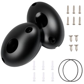 EuAcesry Lichtschranke Sender Empfänger, Paar Lichtschranke Infrarot Sensor, Universal 12/24V AC/DC mit 20m Reichweite, Sicherheits Lichtschranke für Garagentore und Einfahrten