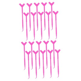 Beavorty 20pcs Y-shaped Eyelash Lift Brush Eyelash Perming Comb for Home Use for Separating Lashes Reusable and Washable Tools for Salon and Applications