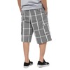 Shaka Mens Plaid Shorts Checkered Cargo Cotton Loose Fit Pocket