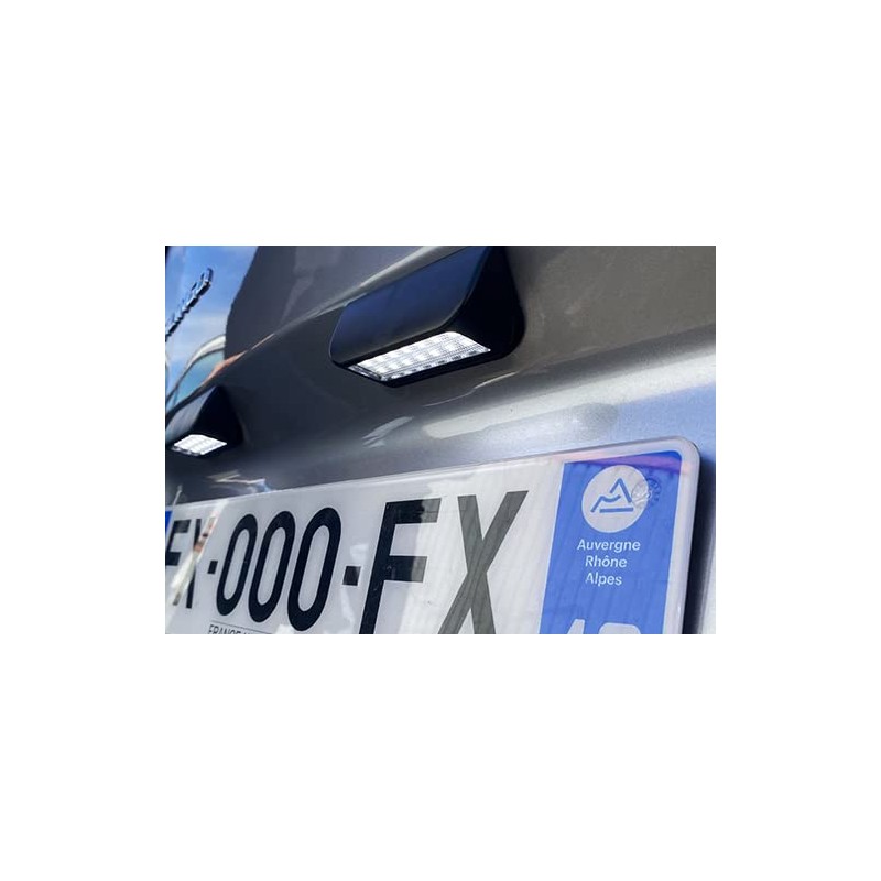 2x LED License Number Plate Light White Canbus For 2008+