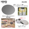 SAKIRABITO Stainless Steel Coasters Set of 6 Round Round Heat