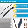 ZOFFI Rear Wiper + Rear Wiper Arm Replacement for VW