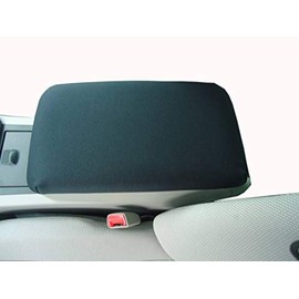 Car Console Covers Plus Designed for Honda Clarity 2018 Neoprene Auto Armrest Center Console Cover Protector Made in USA Black