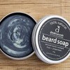 Dindi Naturals Beard Soap with Charcoal 120g - in Tin