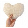 VX Plush Heart Shaped Mini Cushion 2pcs 20cm Decorative Pillow,