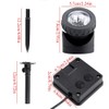 Ejoyous Solar Underwater Light, 6 LED Solar Powered Waterproof Underwater