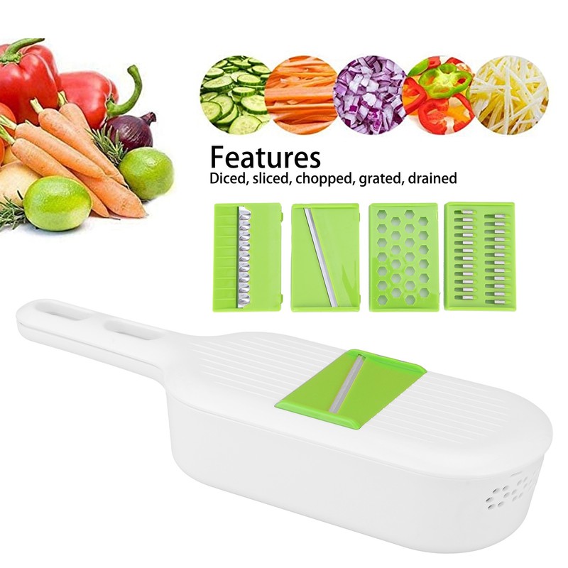 Vegetable Grater Potato Turnip Shredder Food Chopper Dicer Cutting Tool