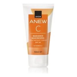 Crema Radiante Vitamina C SPF 50 Anew - 50 G Avon día para todo tipo de piel de 50g 25+ años