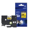 [Brother Genuine] PE-Touch Laminating Tape TZe-MQ851 Width 24mm (Black Letter/Satin