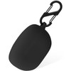 Geiomoo Silicone Case for Sony WF-1000XM5, Protective Cover with Carabiner