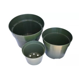 Landmark Plastics Set of 17 Greenhouse Pots - Includes 2 -10" pots, 5 -8" pots, 10 - 6" pots Plant