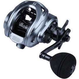 Sougayilang Baitcasting Fishing Reel High Speed Baitcaster with 9+1 Ball Bearings, Gear Ratio 8.0:1, Magnetic Brake System Power Handle Casting Reels-Right Handed