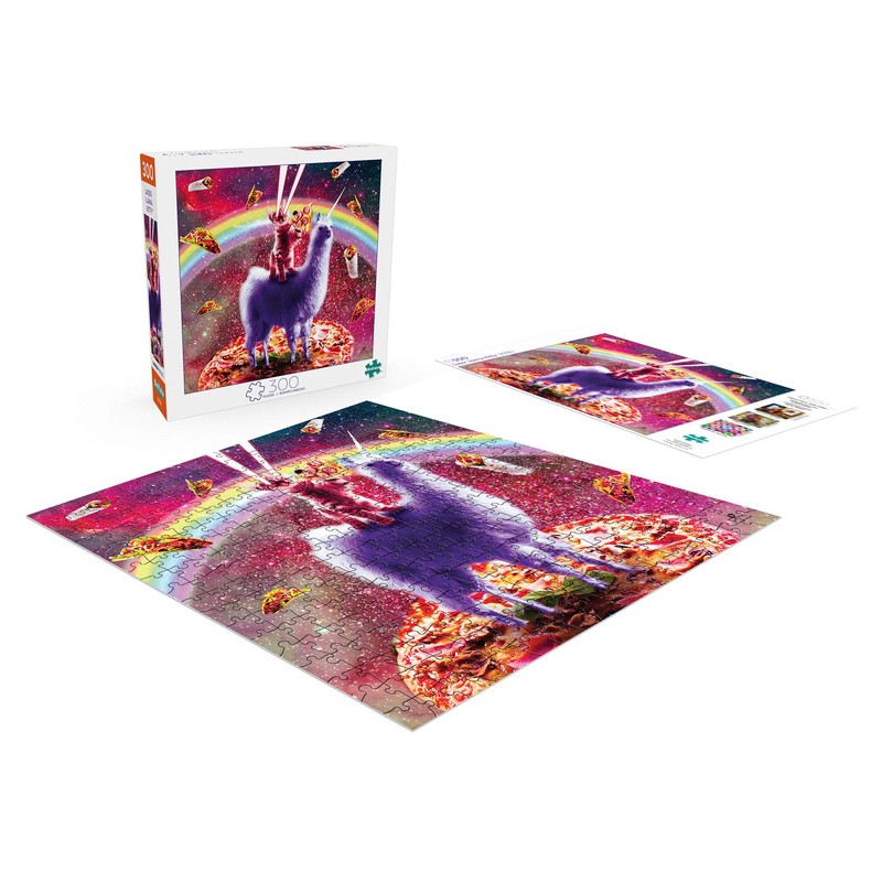Buffalo Games - Laser Llama Kitty - 300 Large Piece
