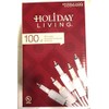 Holiday Living 100ct Mini Lights, White Lights with White Cord, by Holiday Living