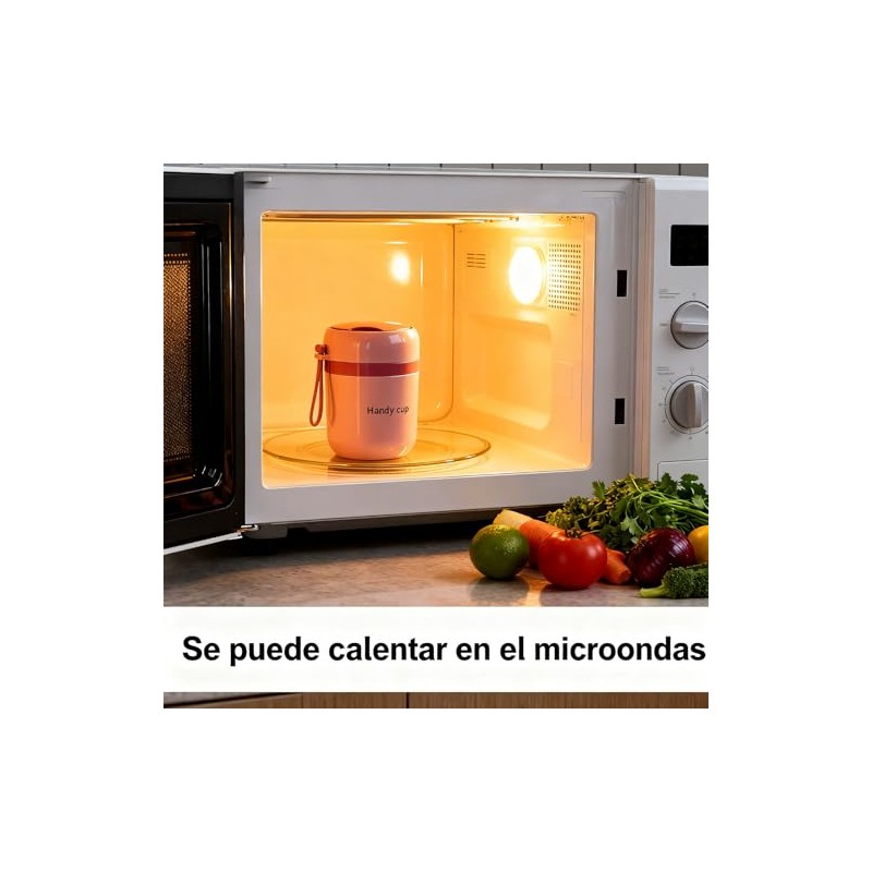 Yosoo Health Gear Copa Aislada, Frasco de Alimentos de Acero