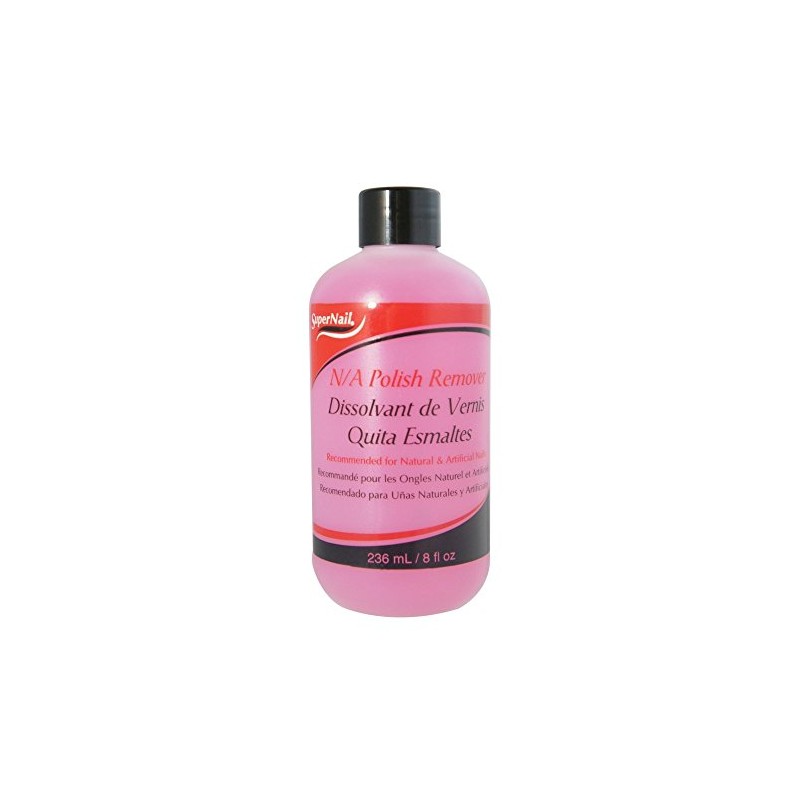 Super Nail Non-Abrasive Polish Remover 8 oz (Pack of 2)