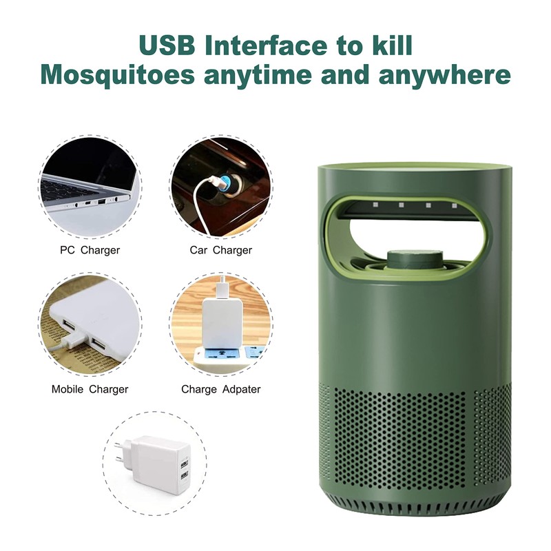 VOLTORB Bug Zapper Indoor Bug Trap Insect Attractant Trap Powerful