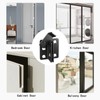 Locking Lock Bolt, Stainless Steel Deadbolt Lock 2 in 1