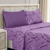 LDC Paisley Twin Sheet Set, 4 PC Soft Microfiber Wrinkle