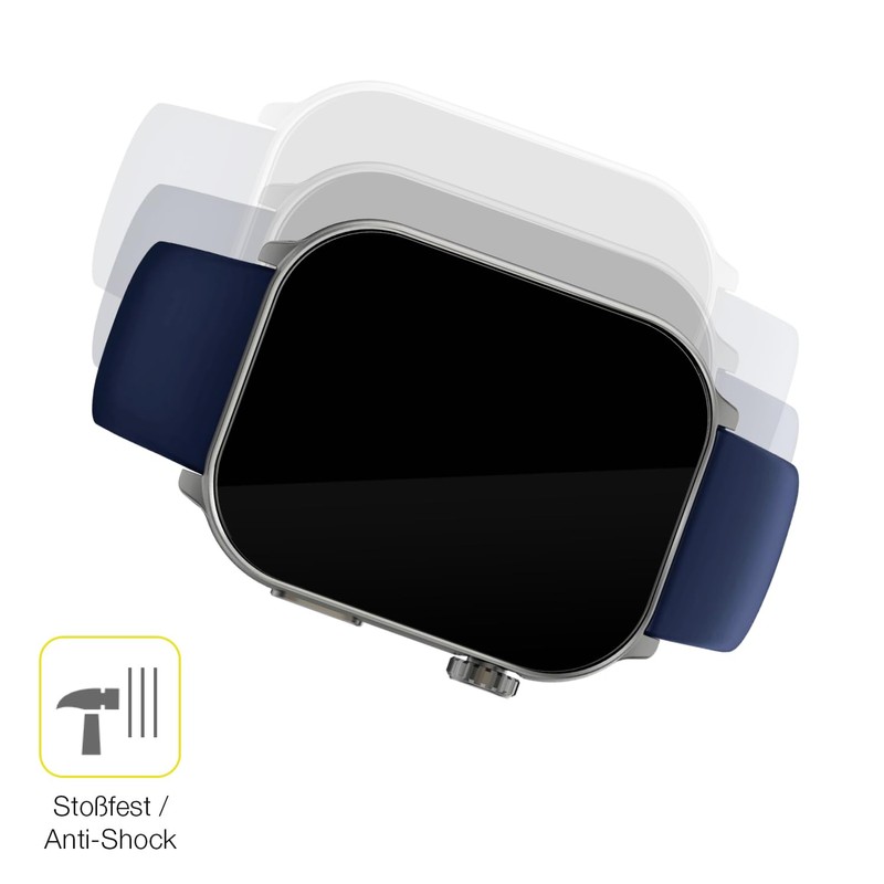 dipos FLEX 2 x Protective Film Clear Suitable for Gard